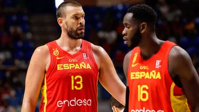 Men Olympic Basketball Spain vs Argentina
